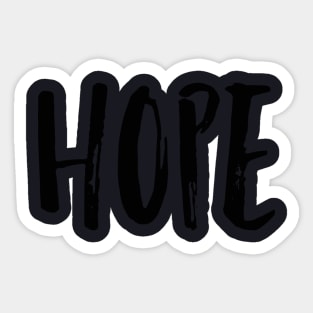 Hope Tank Sticker